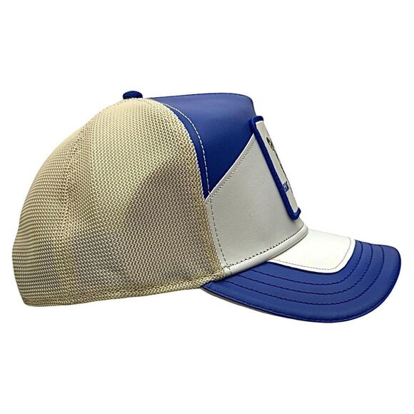 Goorin Bros Goat Trucker Hat Royal Blue Mesh Snapback Farm Series Unisex New - Picture 4 of 8